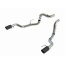 Борла сборка выхлопной трубы с углеродными наконечниками - Turbo-Set, 60640CFBA, для двигателя 3.5L, легкая нержавеющая сталь, гарантии 1 миллион миль.