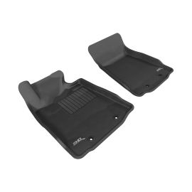 3D MAXpider 2009-2019 Nissan 370Z Kagu 1st Row Floormat - Black