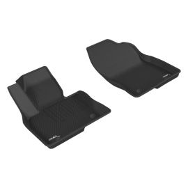 3D MAXpider 2016-2019 Mazda CX-9 Kagu 1st Row Floormat - Black