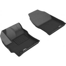 3D MAXpider 2019-2020 Toyota Corolla Hatchback Kagu 1st Row Floormats - Black