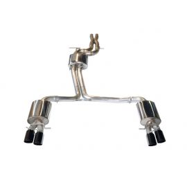 AWE Tuning Audi B8.5 S4 3.0T Touring Edition Exhaust System - Chrome Silver Tips (102mm)