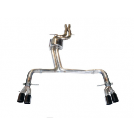 AWE Tuning Audi B8.5 S5 3.0T Track Edition Exhaust - Chrome Silver Tips (102mm)