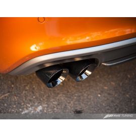 AWE Tuning Audi B8.5 S5 3.0T Track Edition Exhaust - Diamond Black Tips (102mm)