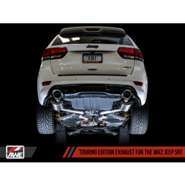 AWE Tuning 2020 Jeep Grand Cherokee SRT Touring Edition Exhaust - Chrome Silver Tips