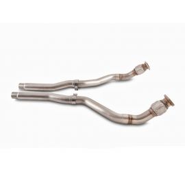 AWE Tuning Audi 8R SQ5 Touring Edition Exhaust - Quad Outlet Chrome Silver Tips