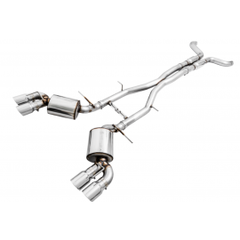 AWE Tuning 16-19 Chevy Camaro SS Res Cat-Back Exhaust -Touring Edition (Quad Chrome Silver Tips)