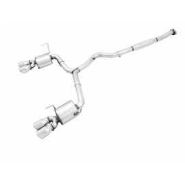 AWE Tuning 2015+ Subaru WRX VA Sedan Touring Edition Exhaust - Chrome Silver Tips (102mm)