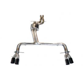 AWE Tuning Audi B8 / B8.5 S4 3.0T Track Edition Exhaust - Chrome Silver Tips (90mm)