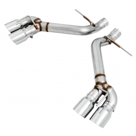 AWE Tuning 16-19 Chevrolet Camaro SS Axle-back Exhaust - Track Edition (Quad Chrome Silver Tips)