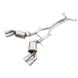 AWE Tuning 16-19 Chevy Camaro SS Non-Res Cat-Back Exhaust -Touring Edition (Quad Chrome Silver Tips)