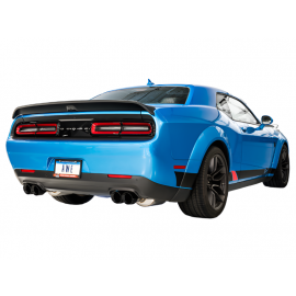 AWE Tuning 2015+ Dodge Challenger 6.4L/6.2L Non-Resonated Touring Edition Exhaust - Quad Black Tips