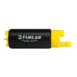 Fuelab 494 High Output In-Tank Electric Fuel Pump - 340 LPH In Offset From Out