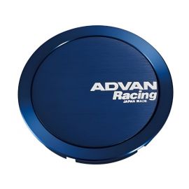 Advan 73mm Full Flat Centercap - Blue Anodized