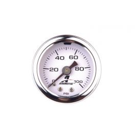 Aeromotive 0-100 PSI Fuel Pressure Gauge