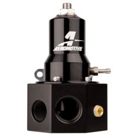 Aeromotive Adjustable Fuel Pressure Regulator 30-120PSI .313 Valve -3x -8 / 1x -10 Inlet -10 Return