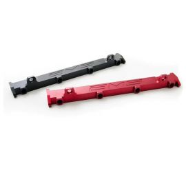 AMS Performance 03-07 Misubishi EVO VIII/IX CNC Machined Aluminum Fuel Rail - Red