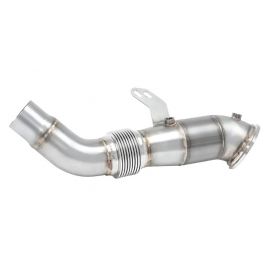 AMS Performance 2020+ Toyota Supra A90 Street Downpipe w/GESI Catalytic Converter