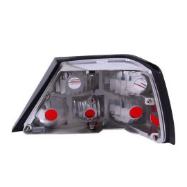 ANZO 1986-1995 Mercedes Benz E Class W124 Taillights Red/Clear