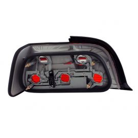 ANZO 1992-1998 BMW 3 Series E36 Coupe/Convertable Taillights Red/Clear