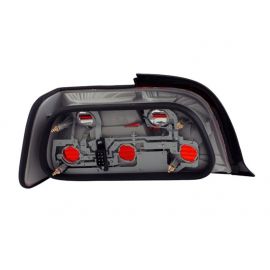 ANZO 1992-1998 BMW 3 Series E36 Coupe/Convertable Taillights Red/Smoke