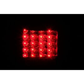 ANZO 2001-2002 Toyota 4 Runner LED Taillights Black