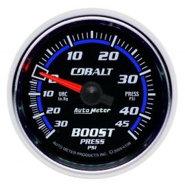 Autometer Cobalt 52mm 45psi Vacuum Boost Gauge