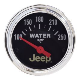 Autometer Jeep 52mm 100-250 Deg F Short Sweep Electronic Water Temperature Gauge