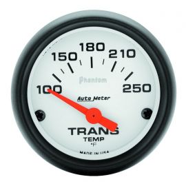 Autometer Phantom 52mm Short Sweep Electronic 100-250 Deg F Transmission Temperature Gauge