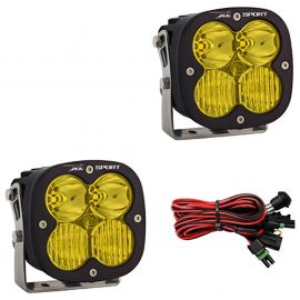 Baja Designs XL Sport Series Driving Combo Pattern Pair LED Light Pods - Amber