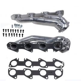 Dodge Challenger Charger 5.7 Hemi 1-3/4 Shorty Exhaust Headers Polished Silver Ceramic 09-24