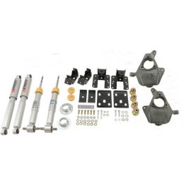 Belltech LOWERING KIT 14 Chev/GM Silverado/Sierra All Cabs 2WD 3in to 4in Front/7in Rear with Shocks