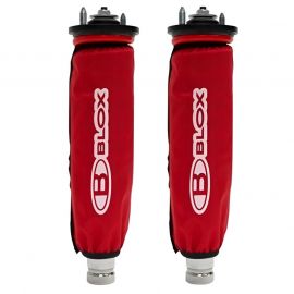 BLOX Racing Coilover Covers - Red (Pair)