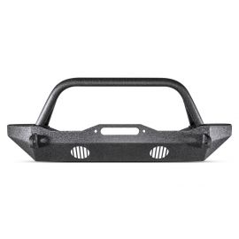 Body Armor 4x4 07-18 Jeep Wrangler JK Front Bumper Mid Stubby