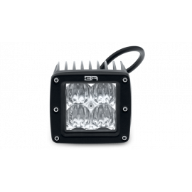 Body Armor 4x4 Cube LED Light Spot Pair with Wiring Harness