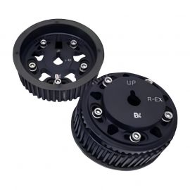 Brian Crower Adjustable Cam Gears Black for Subaru EJ205/EJ257 (set of 2)-exhaust side only