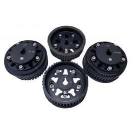 Brian Crower Adjustable Cam Gears Black for Subaru EJ205/EJ257 (Set of 4)