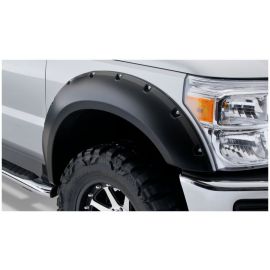 Bushwacker 11-16 Ford F-250 Super Duty Pocket Style Flares 2pc - Black