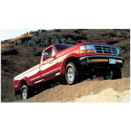 Bushwacker 92-96 Ford Bronco Cutout Style Flares 2pc - Black