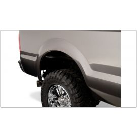 Bushwacker 99-10 Ford F-250 Super Duty Styleside Extend-A-Fender Style Flares 2pc - Black