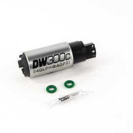 DeatschWerks 340lph DW300C Compact Fuel Pump w/ 02-06 RSX Set Up Kit (w/o Mounting Clips)