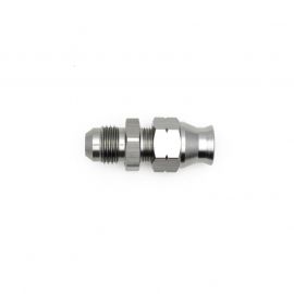 DeatschWerks 6AN Male Flare to 5/16in Hardline Compression Adapter (Incl. 1 Olive Insert)