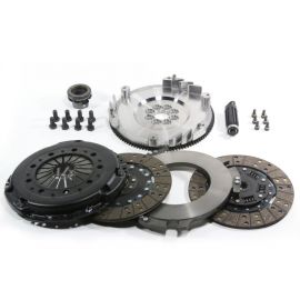 DKM Clutch BMW E34/E36/E39/E46/Z3 (6 Cyl) MS Twin Disc Clutch w/Steel Flywheel (660 ft/lbs Torque)