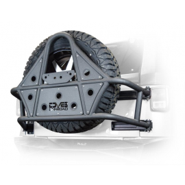 DV8 Offroad 07-18 Jeep Wrangler Body Mounted Tire Carrier