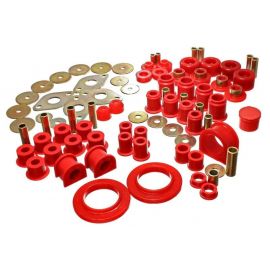 Energy Suspension 01-04 Toyota Tacoma Red Hyper-Flex Master Bushing Set