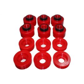 Energy Suspension 08-16 Ford F-250/F-350/F-450/F-550 Super Duty STD/Super Cab Red Body Mount Set