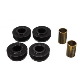 Energy Suspension 62-67 Chevy Nova Black Front Strut Rod Bushing Set