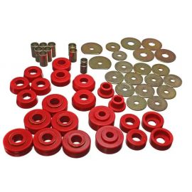 Energy Suspension 65-70 Impala/Caprice Red Body Mount Set