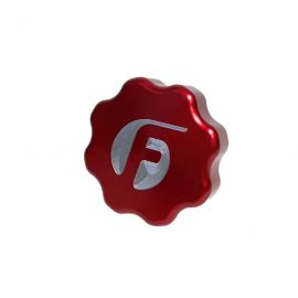 Fleece Performance 01-16 GM 2500/3500 Duramax Billet Oil Cap Cover - Red