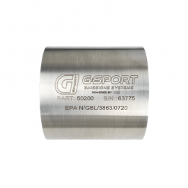 GESI G-Sport 400 CPSI GEN 2 EPA Compliant 4in x 4in High Output Substrate Only- 350-500HP