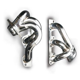 Gibson 07-11 Jeep Wrangler JK Rubicon 3.8L 1-1/2in 16 Gauge Performance Header - Stainless